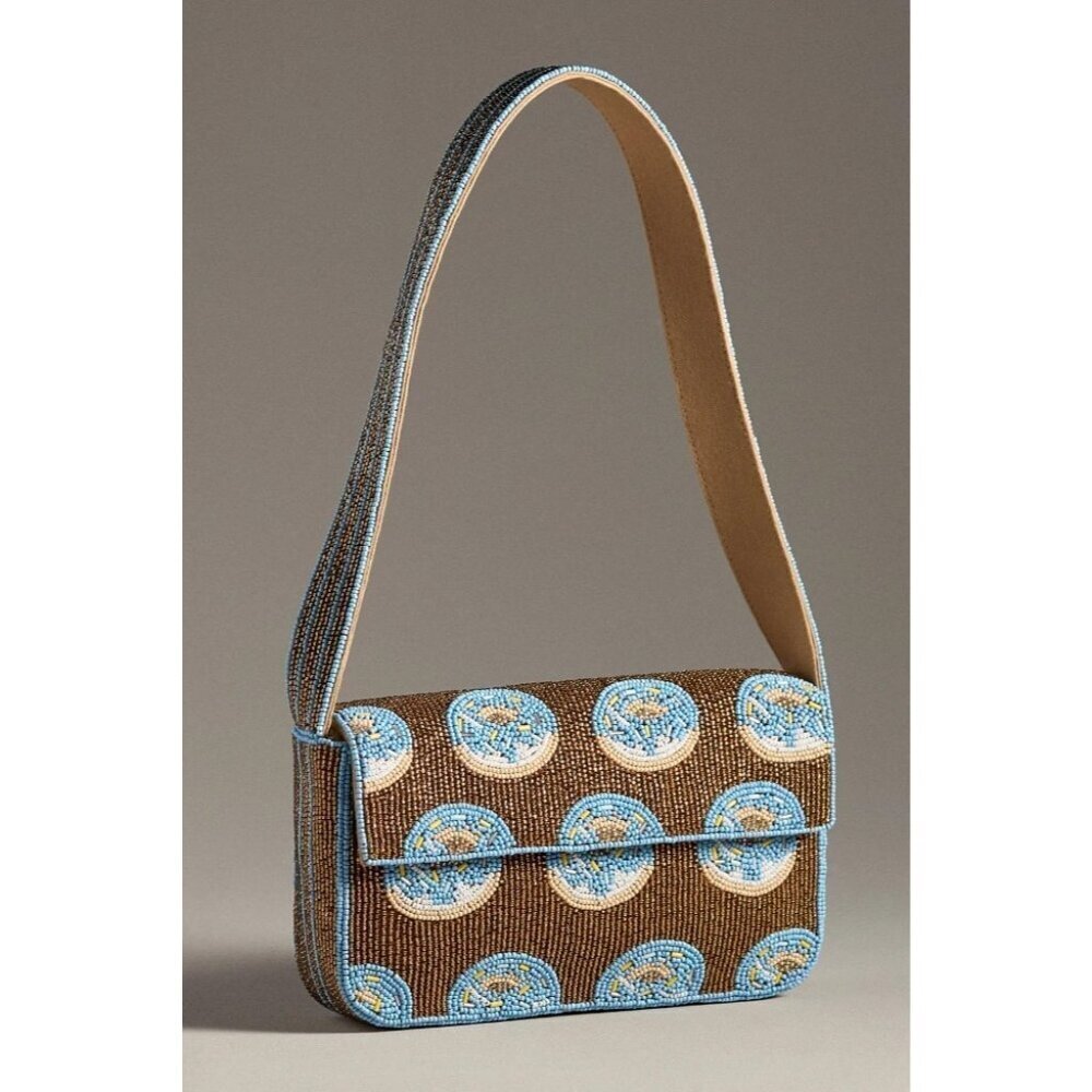 The Fiona Beaded Bag: Food & Drink Edition Donuts